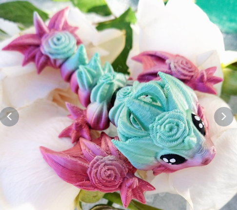 Sweet Rose Dragon